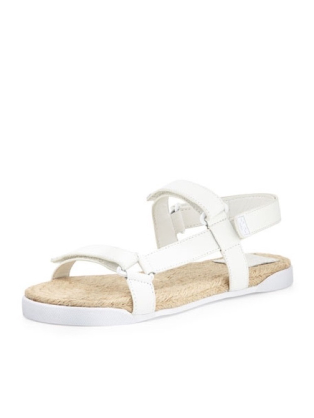NIB Tory Burch Strappy Espadrille Sandal in white